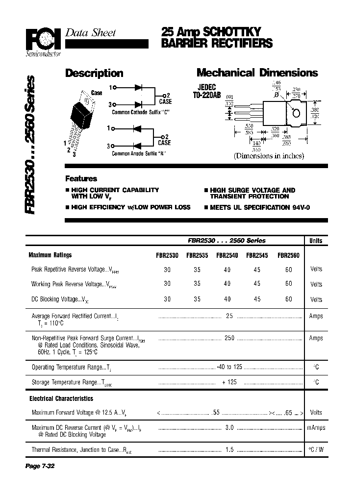FBR2560_1238953.PDF Datasheet