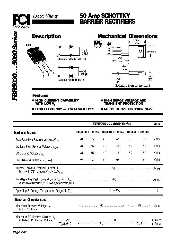 FBR5060_1238962.PDF Datasheet