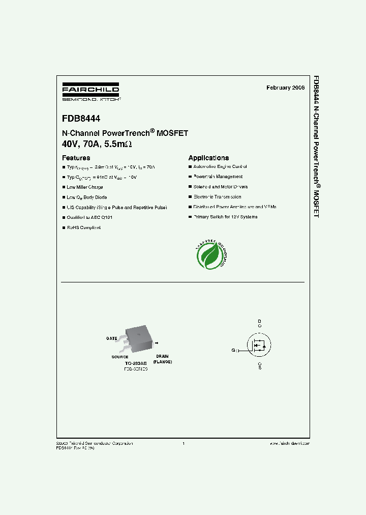 FDB8444_1105642.PDF Datasheet