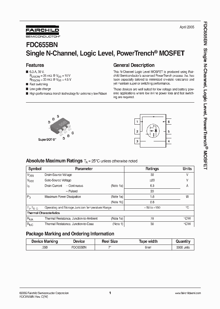 FDC655BN_1239310.PDF Datasheet