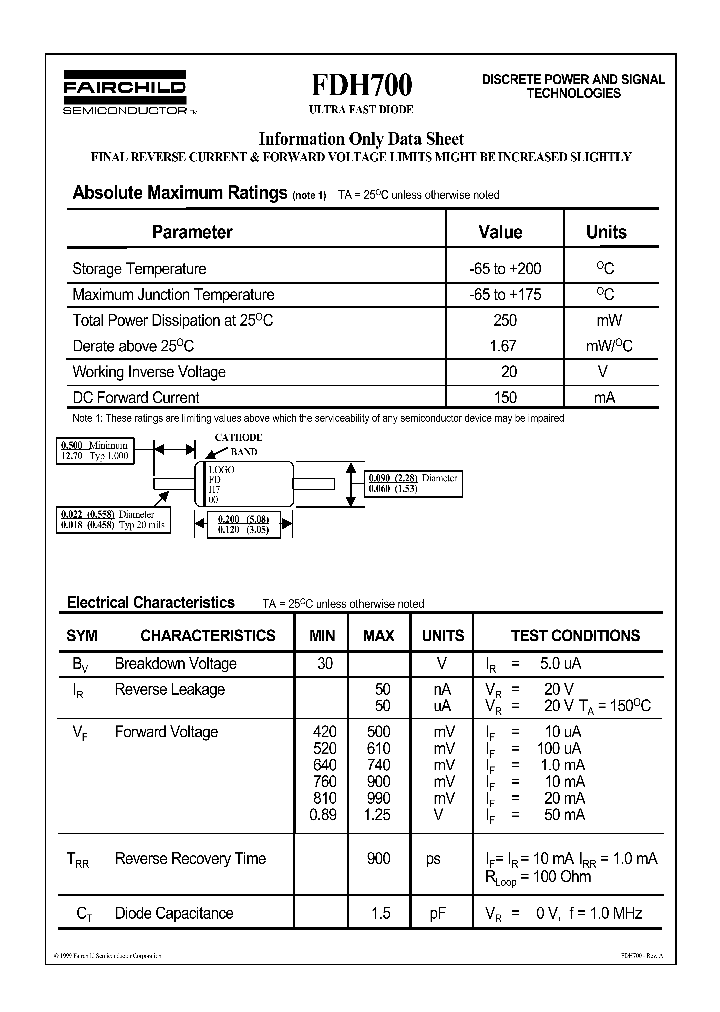 FDH700_1239444.PDF Datasheet