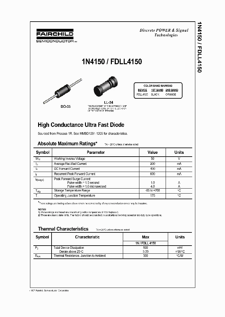 FDLL4150_1239455.PDF Datasheet