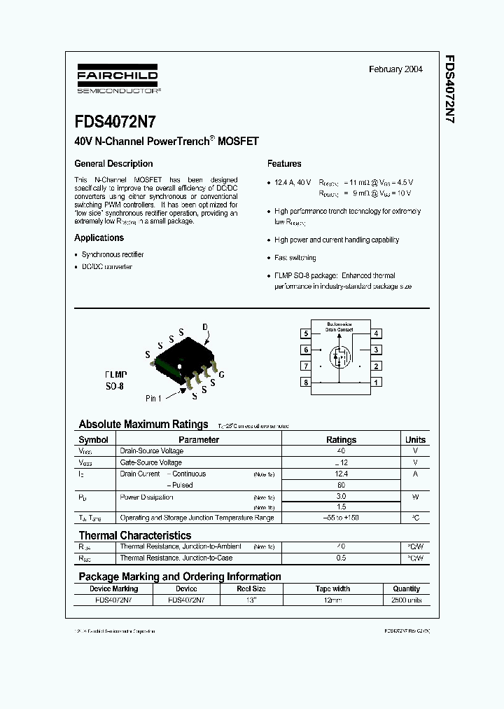 FDS4072N704_1057442.PDF Datasheet