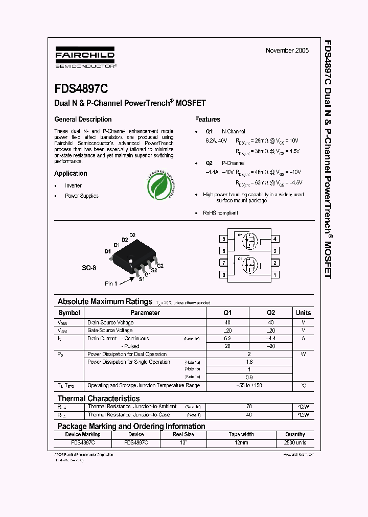 FDS4897C_1087246.PDF Datasheet