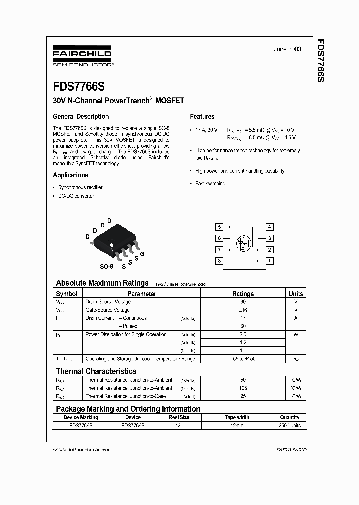 FDS7766S_1023745.PDF Datasheet