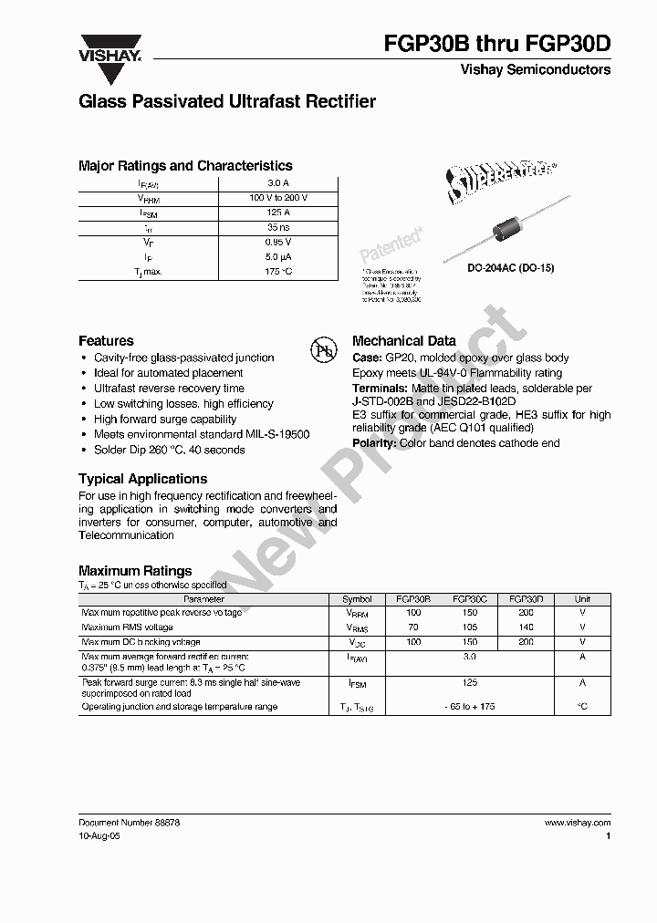 FGP30D_1240139.PDF Datasheet