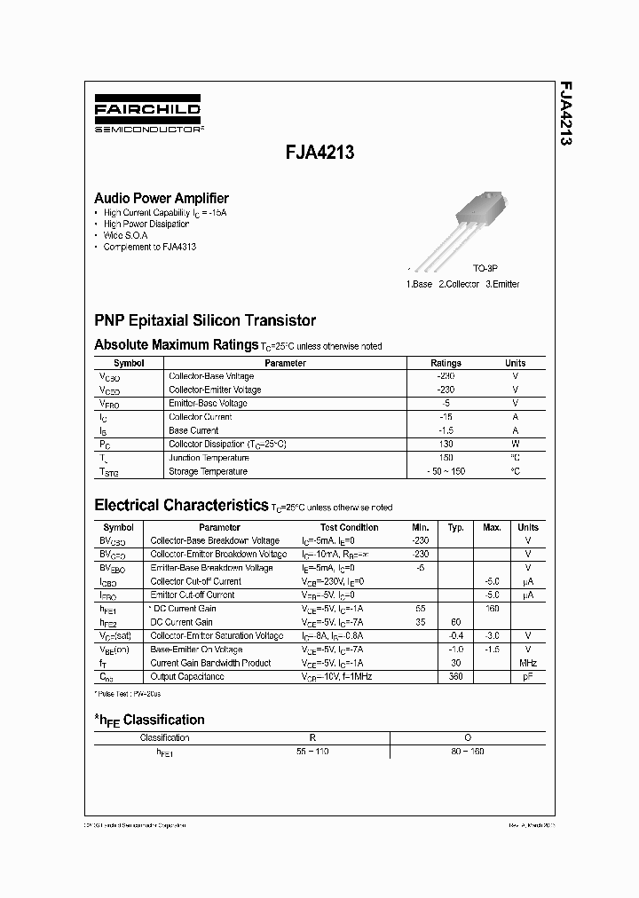 FJA4213_1181775.PDF Datasheet