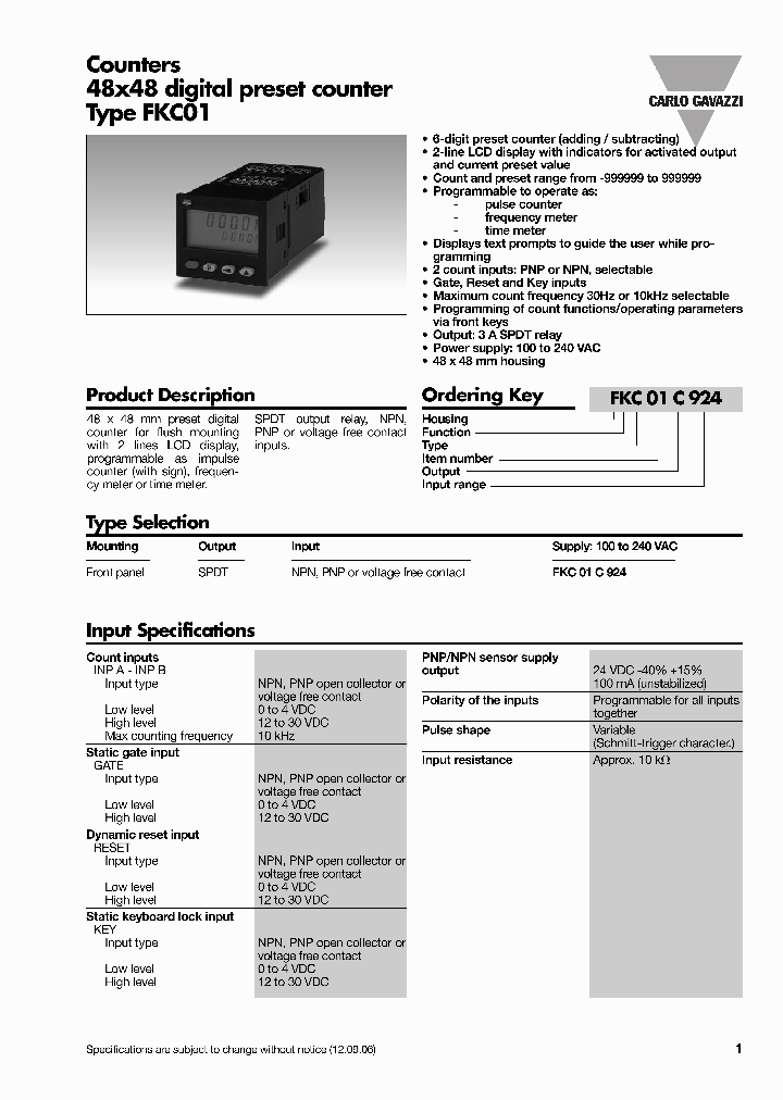 FKC01C924_1240566.PDF Datasheet