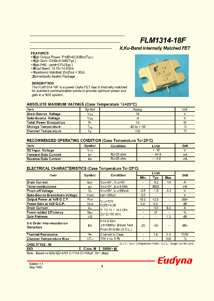 FLM1314-18F_1240645.PDF Datasheet