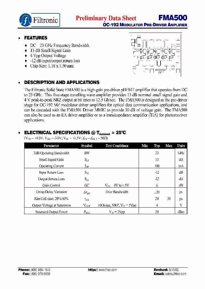 FMA500_1047960.PDF Datasheet