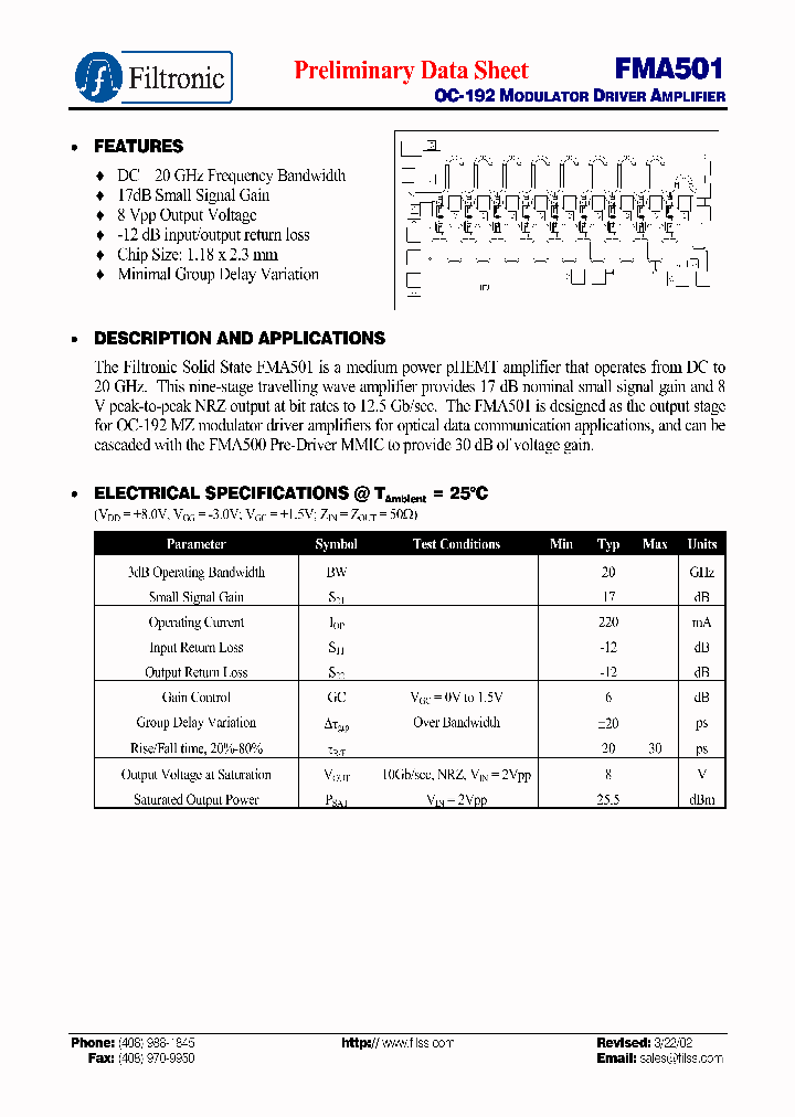 FMA501_1047961.PDF Datasheet