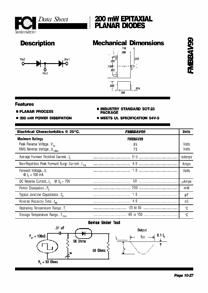 FMBBAV99_1240898.PDF Datasheet
