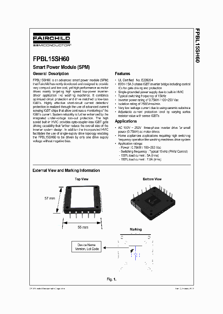FPBL15SH60_1241305.PDF Datasheet