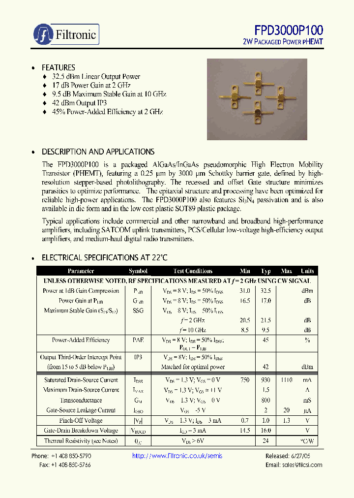 FPD3000P100_1241327.PDF Datasheet