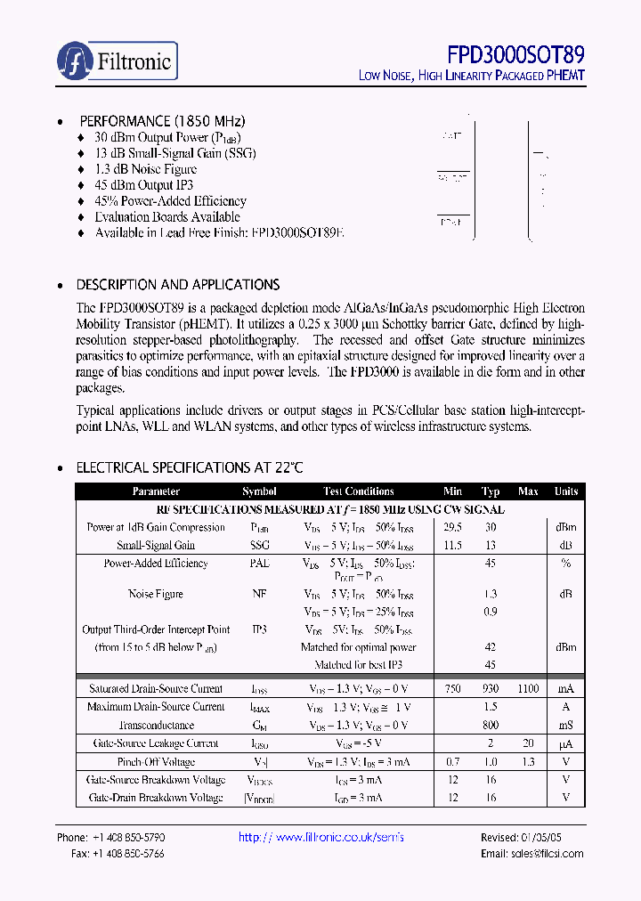 FPD3000SOT89_1241328.PDF Datasheet