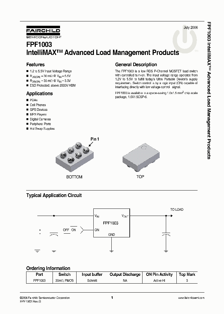 FPF1003_1097260.PDF Datasheet