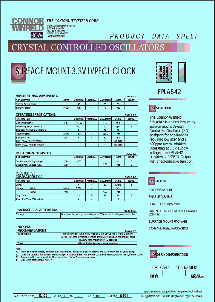 FPLA542_1241367.PDF Datasheet