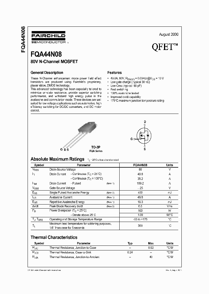 FQA44N08_1241426.PDF Datasheet