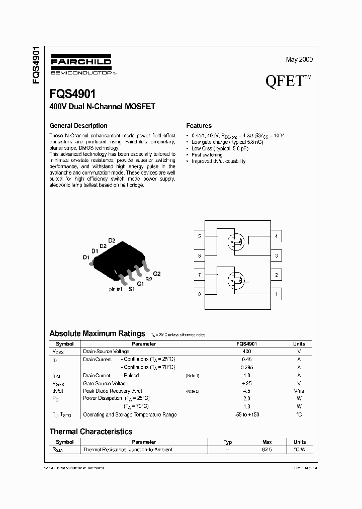 FQS4901_1241936.PDF Datasheet