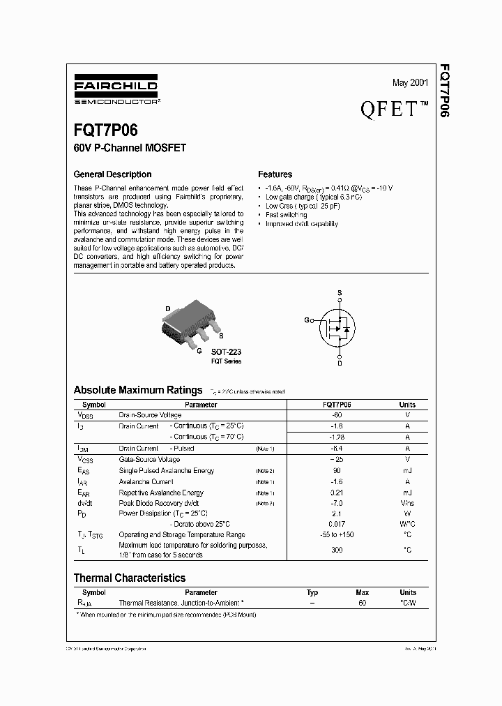 FQT7P06_1241939.PDF Datasheet