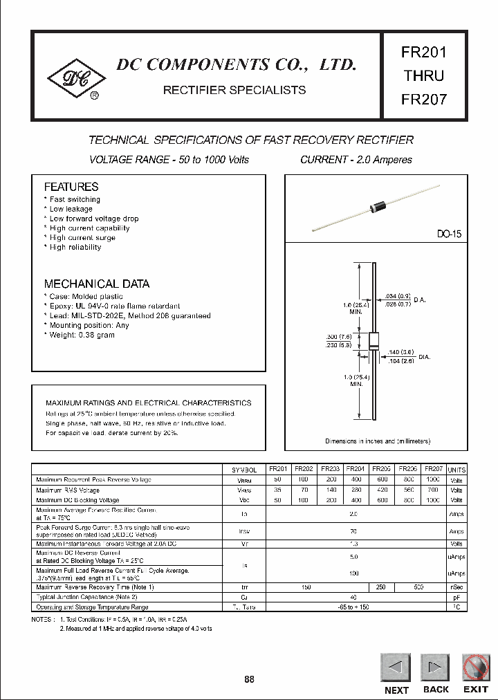 FR207_1242119.PDF Datasheet