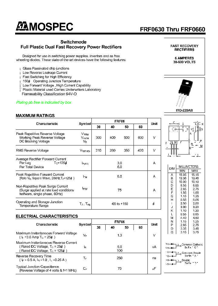 FRF0660_1242250.PDF Datasheet