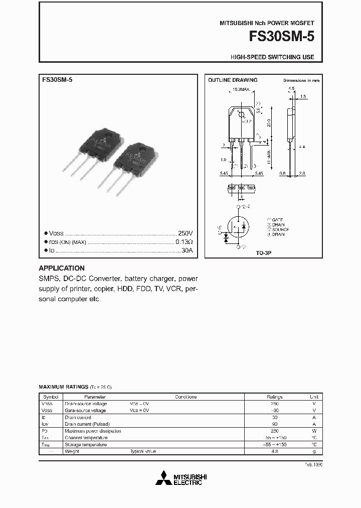 FS30SM-5_1242548.PDF Datasheet