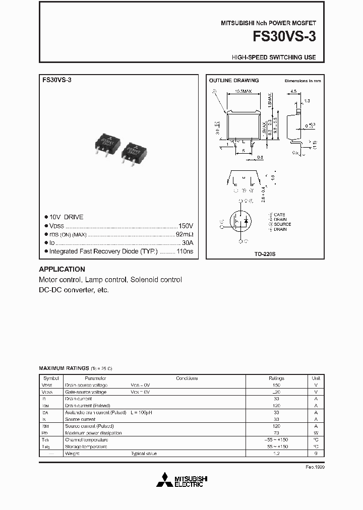 FS30VS-3_1242557.PDF Datasheet