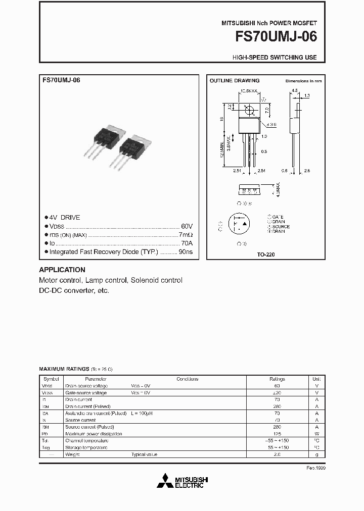 FS70UMJ-06_1242726.PDF Datasheet