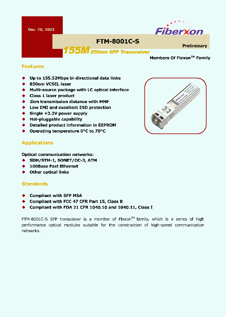 FTM-8001C-S_1243268.PDF Datasheet