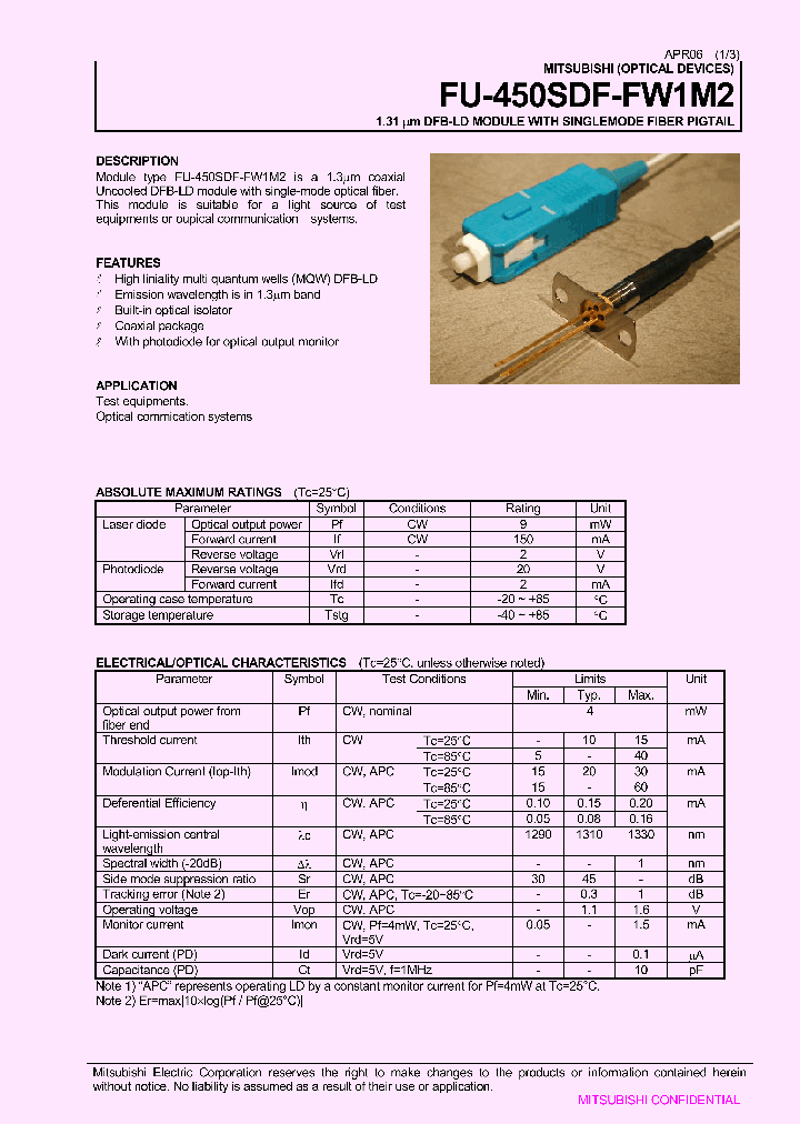 FU-450SDF-FW1M2_848606.PDF Datasheet