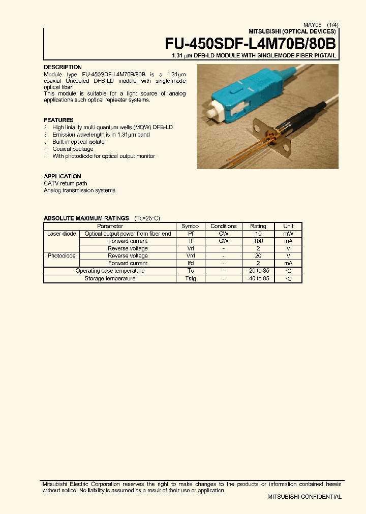 FU-450SDF-L4M80B_1243340.PDF Datasheet