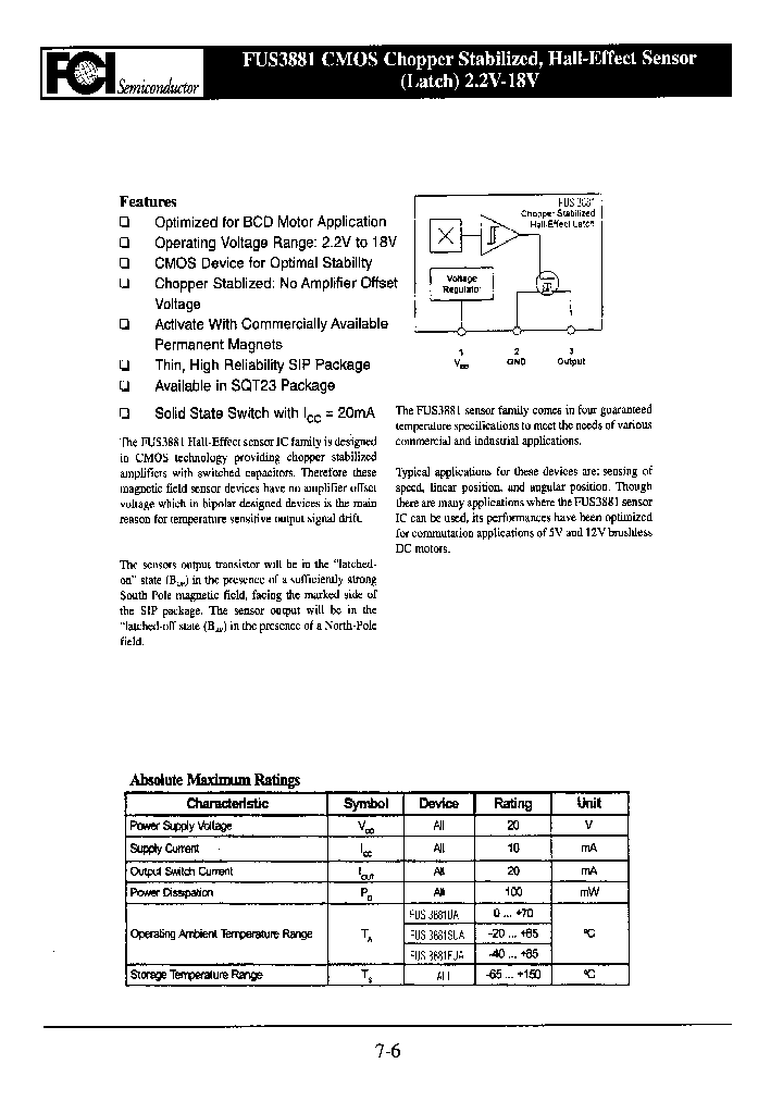 FUS3881_1243389.PDF Datasheet