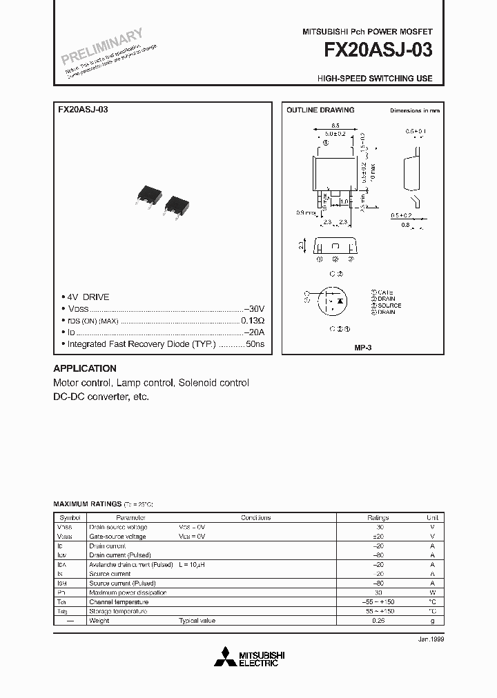 FX20ASJ-03_1243460.PDF Datasheet