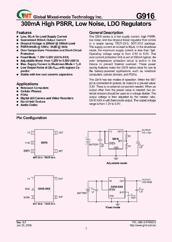 G916_1052469.PDF Datasheet