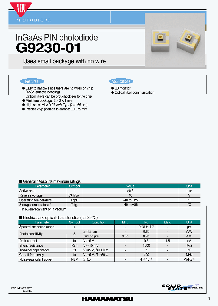 G9230-01_1244061.PDF Datasheet