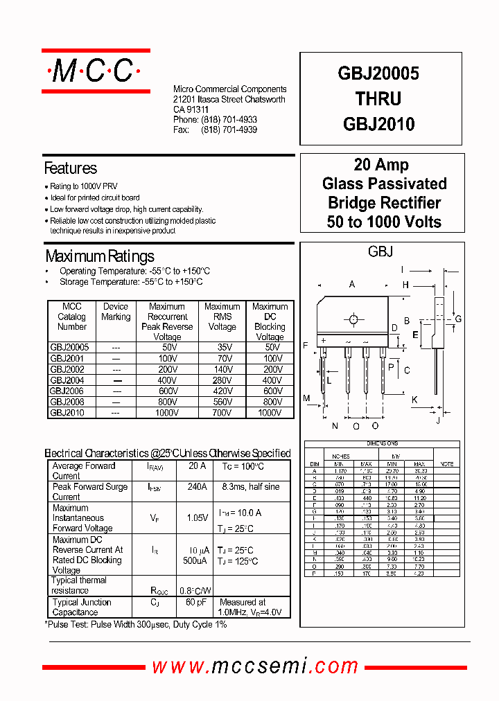 GBJ20005_1149417.PDF Datasheet