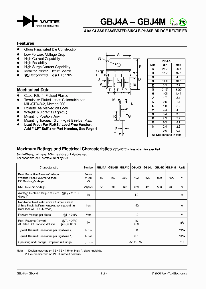 GBJ4M_1244254.PDF Datasheet