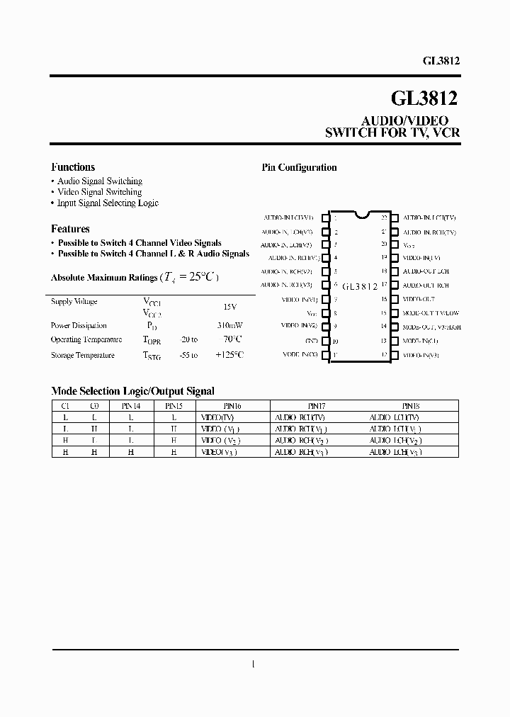 GL3812_1244936.PDF Datasheet