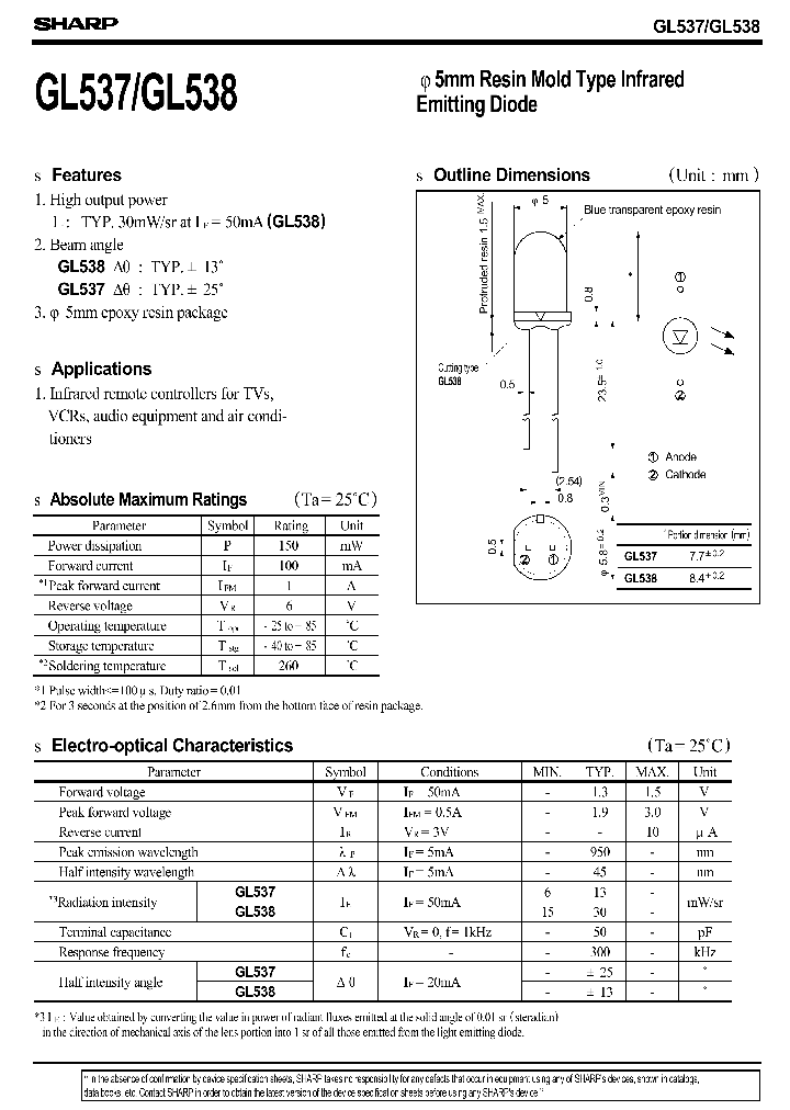GL538_1244969.PDF Datasheet