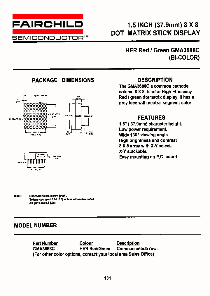 GMA3688C_1245231.PDF Datasheet