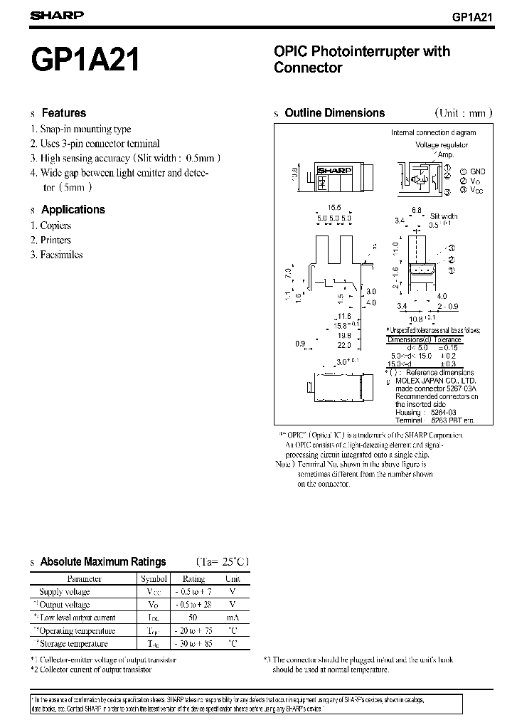 GP1A21_1245468.PDF Datasheet