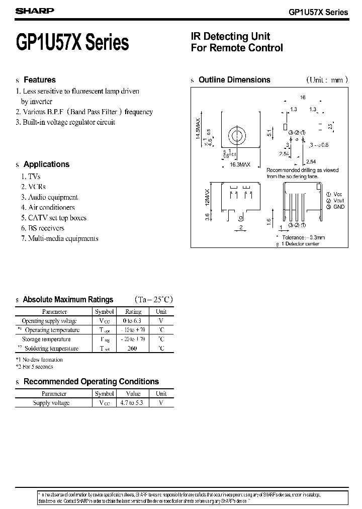 GP1U57X_1245564.PDF Datasheet