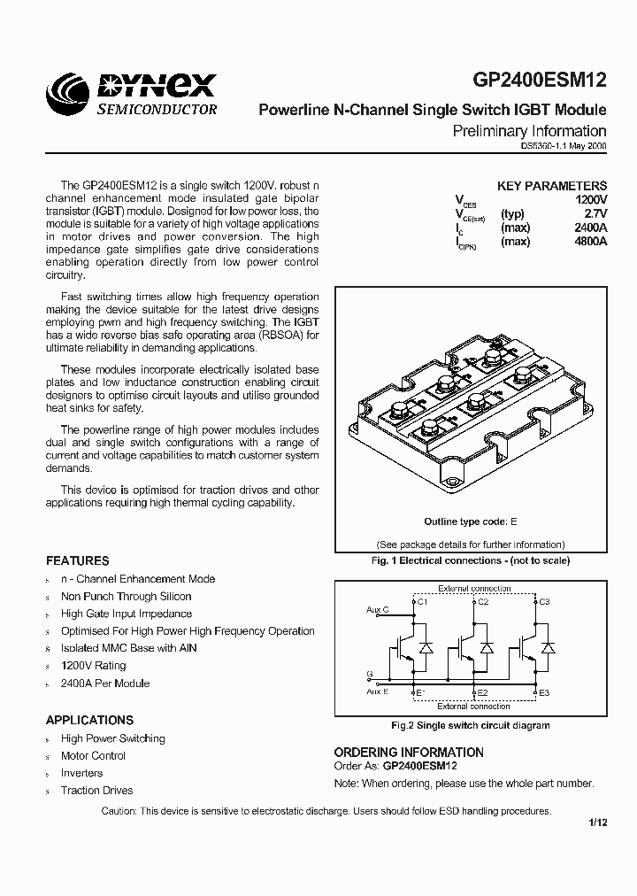 GP2400ESM12_1245587.PDF Datasheet