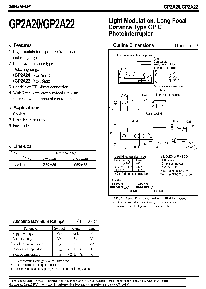 GP2A20_1078036.PDF Datasheet