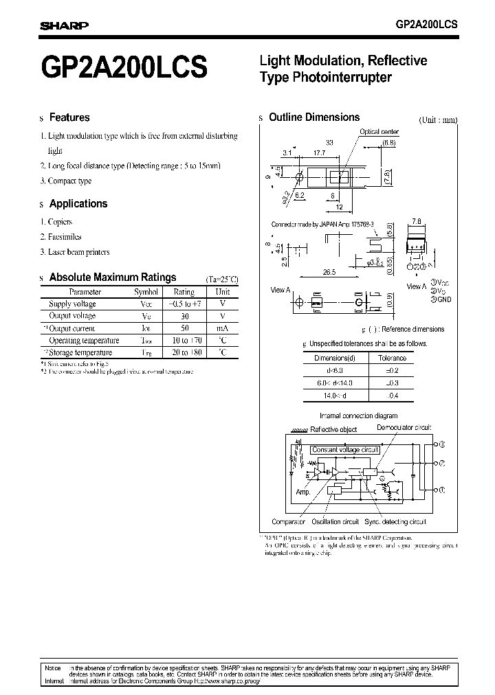 GP2A200LCS_1078037.PDF Datasheet