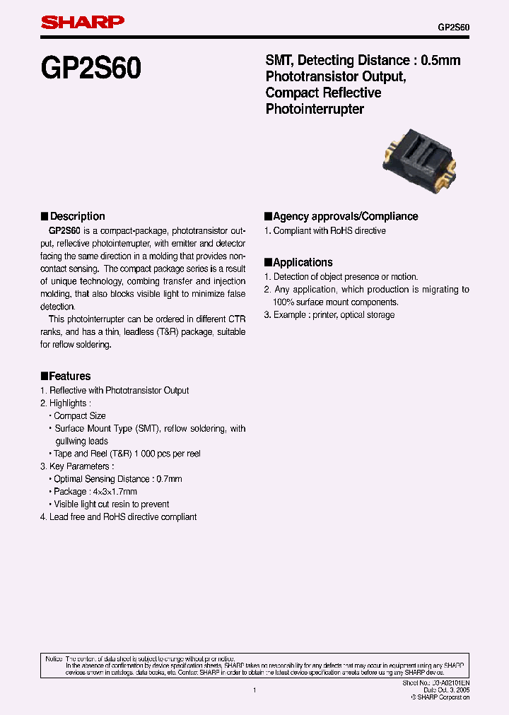 GP2S6005_1112562.PDF Datasheet