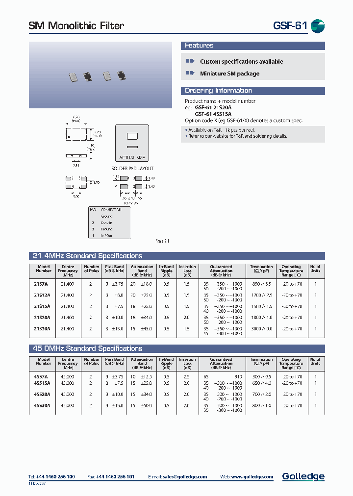 GSF-61_1167770.PDF Datasheet