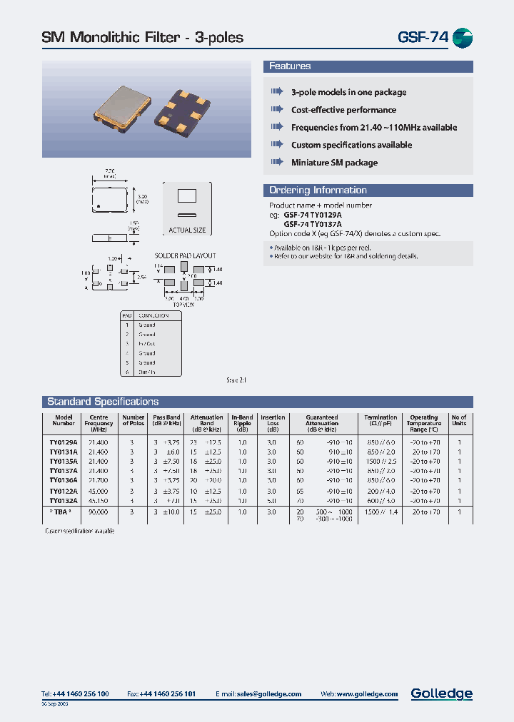 GSF74_1167889.PDF Datasheet