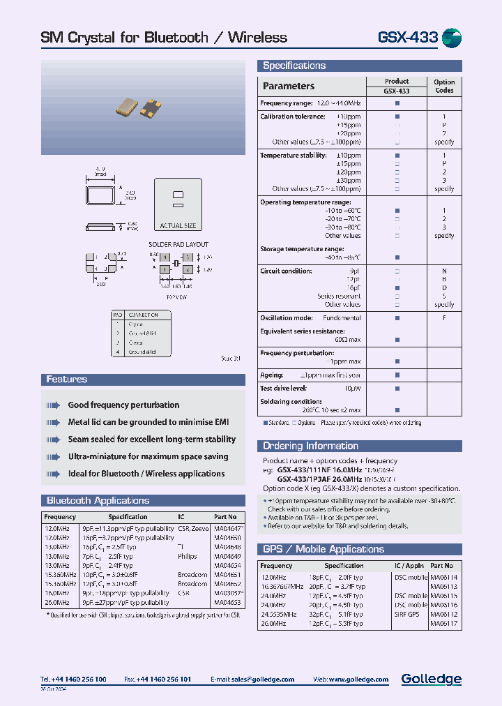 GSX-433_1167881.PDF Datasheet